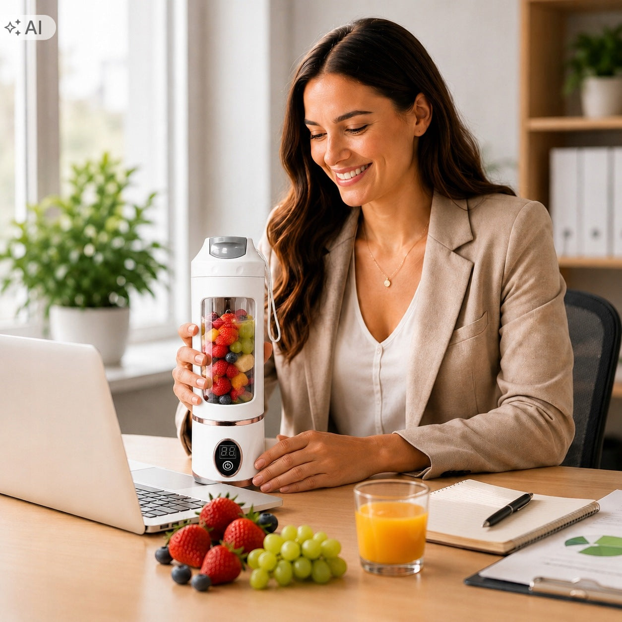 Blender Portable Wireless USB 500ML Handheld Tourist For Cocktails Manufacturer code blender kielich przenośny
