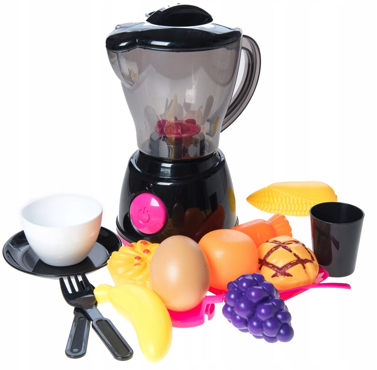 Blender for children robot mixer household appliances sound light PLATES CUPS