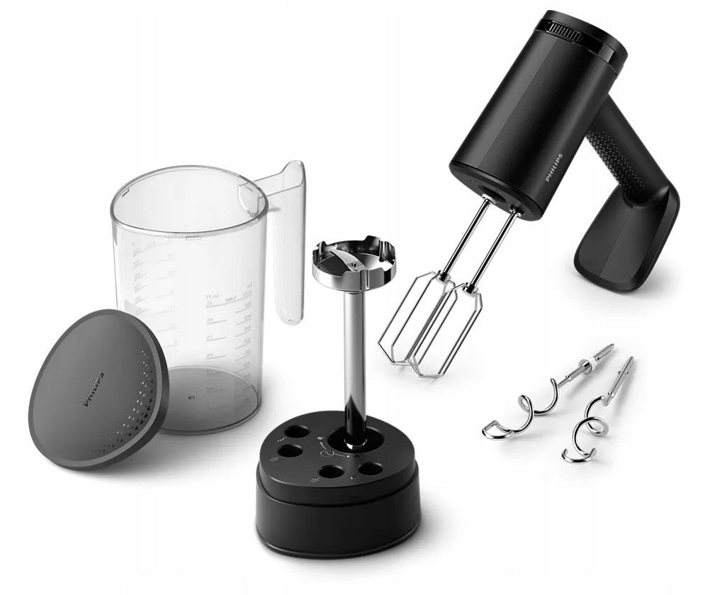 Blender hand mixer 2in1 500W Philips HR3781/10 Jug + 4 caps Packaging status original