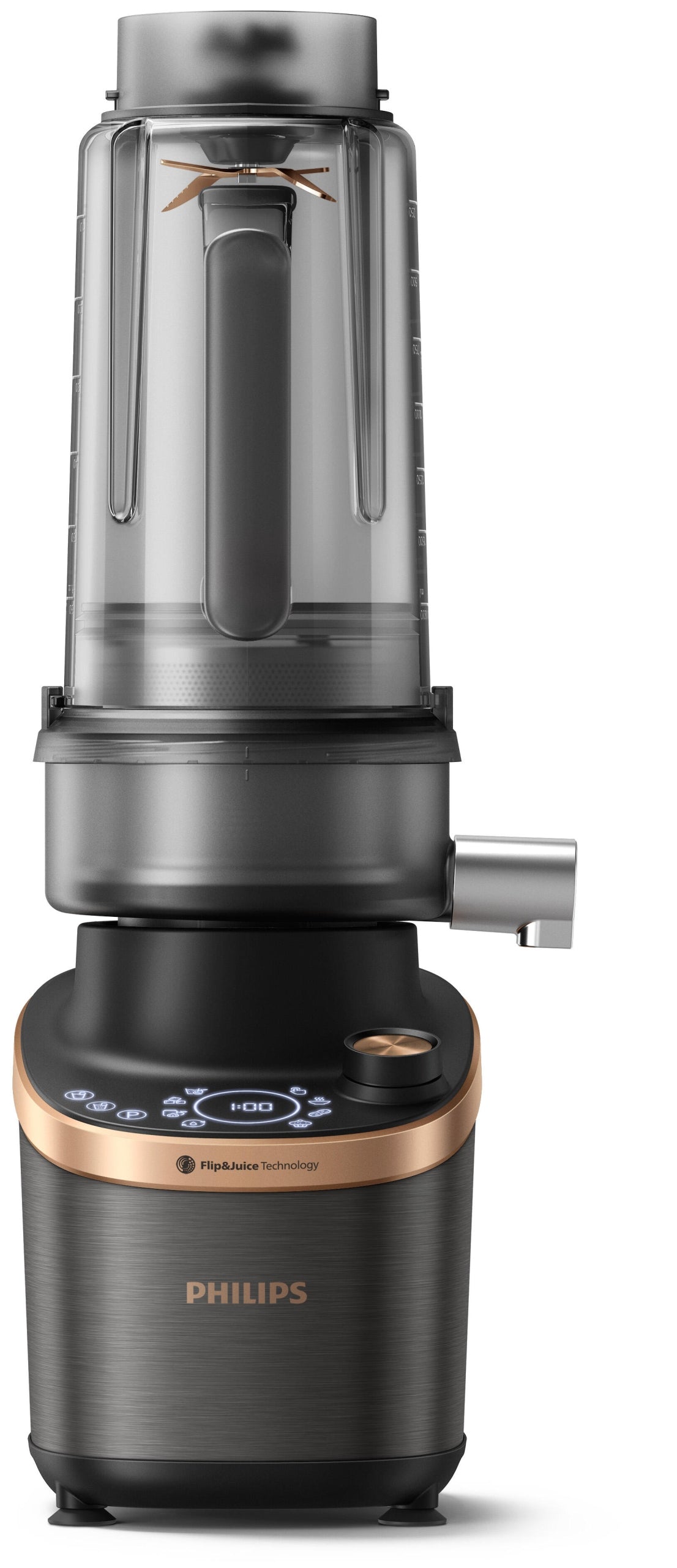 Blender with juicer module Philips HR3770/00 Flip&Juice 1500W 2in1 Manufacturer code HR3770/10