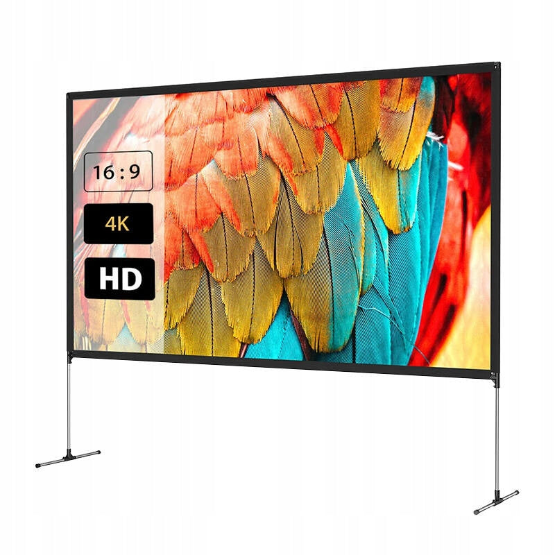 Blitzwolf Foldable Portable Projection Screen For Projector 120''