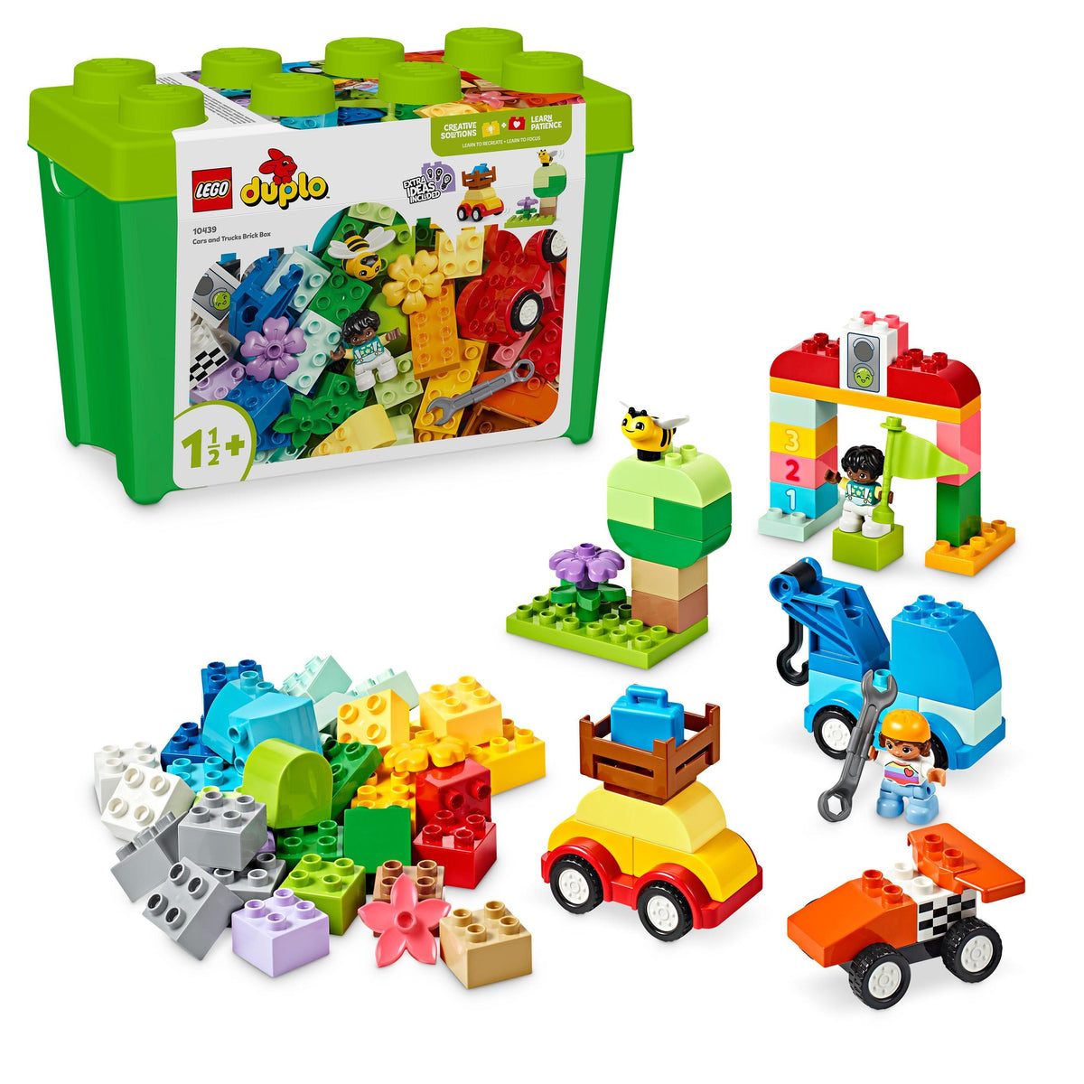 Blocks LEGO 10439 DUPLO Trucks Duplo - Box in the shape of a block