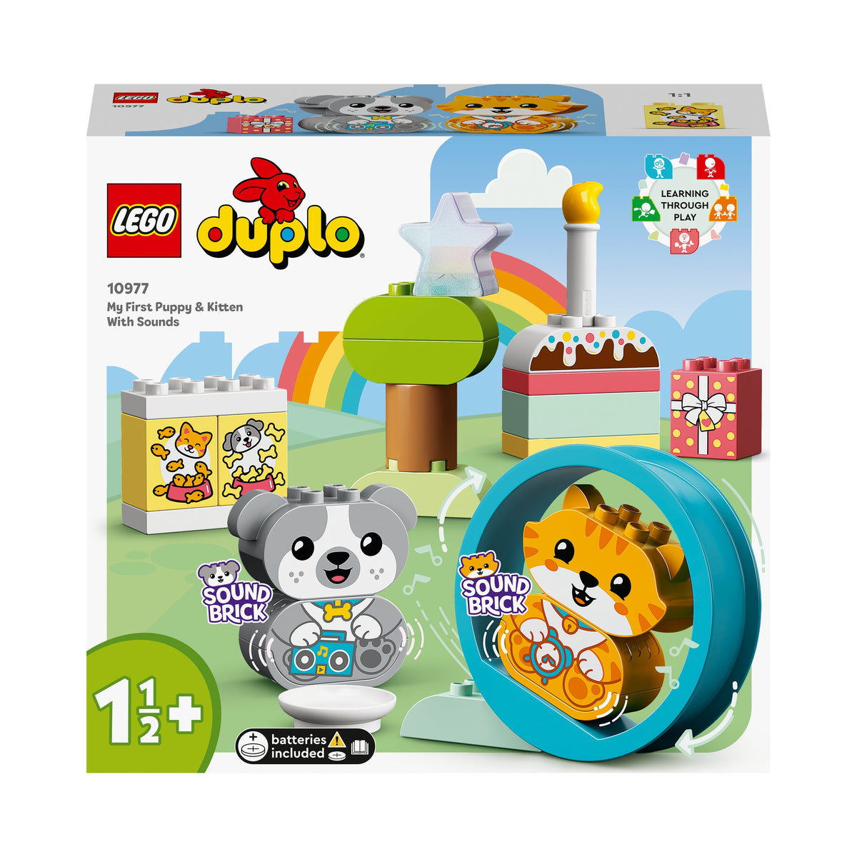 Blocks LEGO 10977 Duplo My first puppy and kitten with sounds Product number 10977