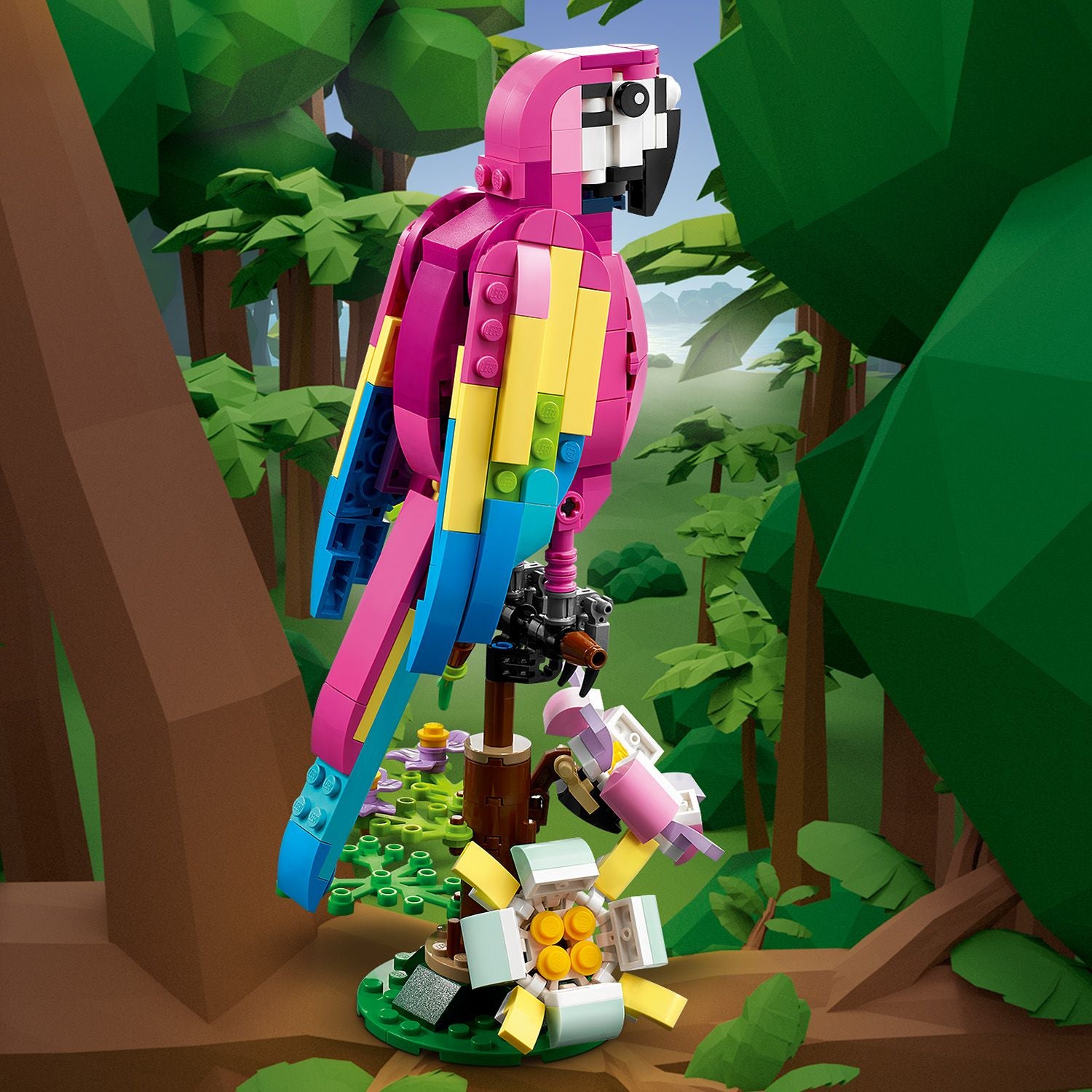 Blocks LEGO Creator 3 in 1 Exotic pink parrot 31144 Information regarding product safety and compliance Not suitable for children under a certain age. For use under adult supervision Not suitable for children under 36 months of age
