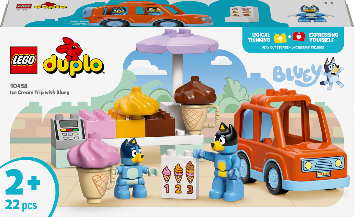 Blocks LEGO DUPLO Bluey and ice cream tour 22 elements from 2 years