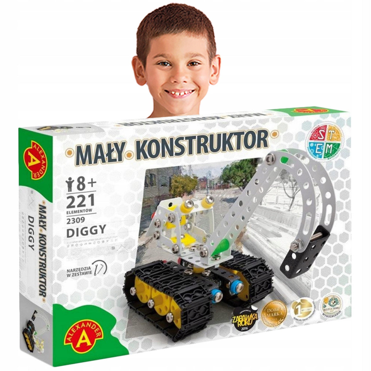 Blocks SMALL BUILDER Diggy Set for CHILDREN