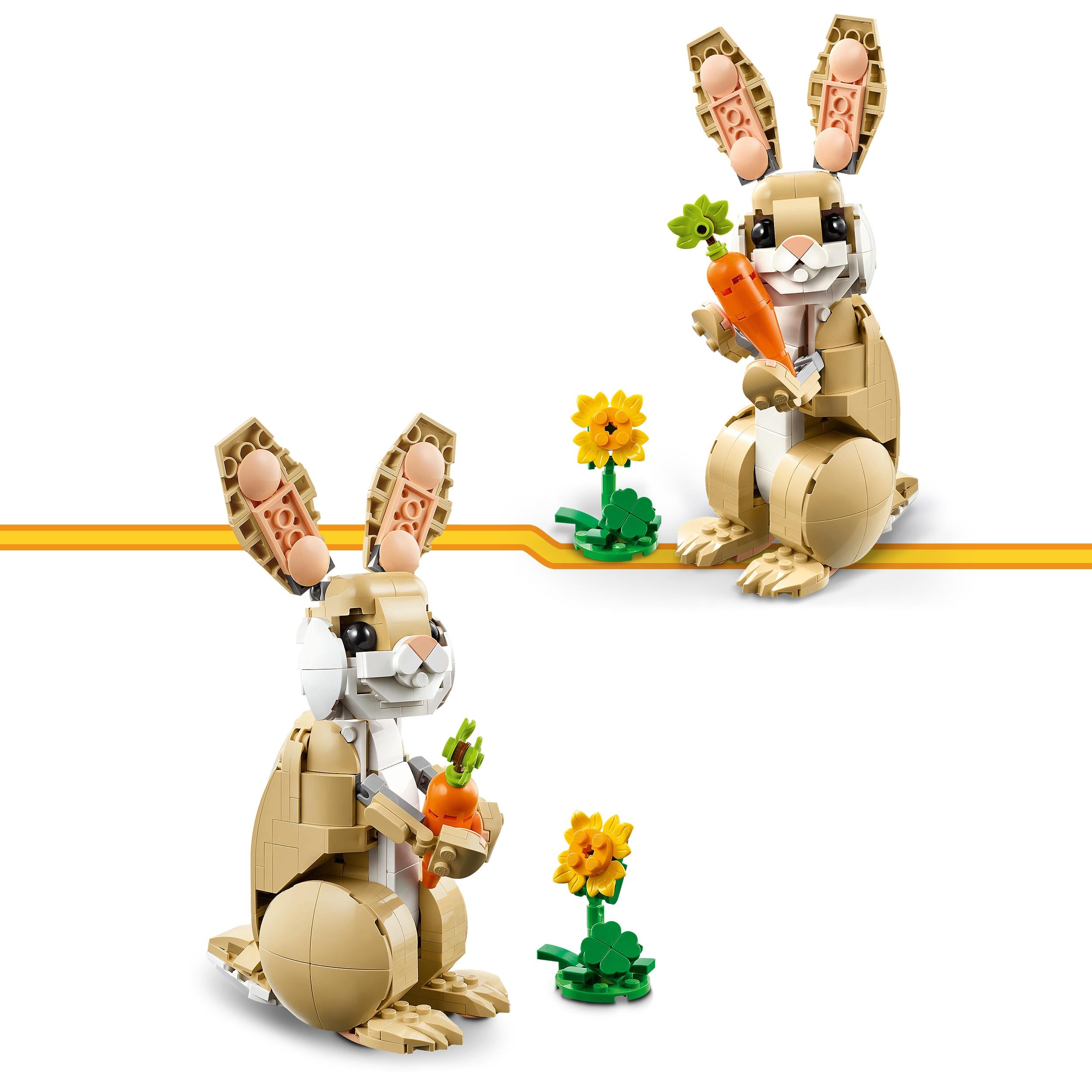 Blocks Set LEGO CREATOR 31162 Cute bunny, llama, seal 3in1 Set name Uroczy króliczek