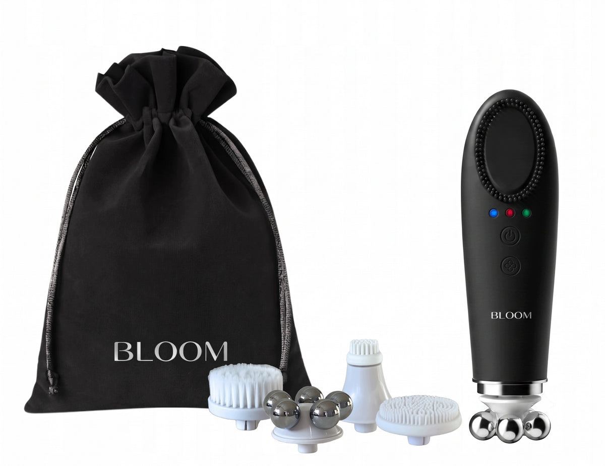 Bloom Cleansing and Modeling Wand 5 in 1 Skin Care Makeup Remover Packaging status original