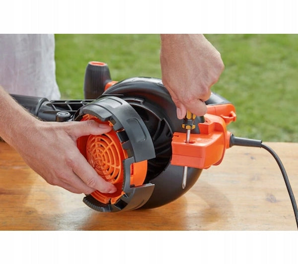 Blower Black&Decker BEBLV300-QS Leaf Vacuum Cleaner Power supply electrical