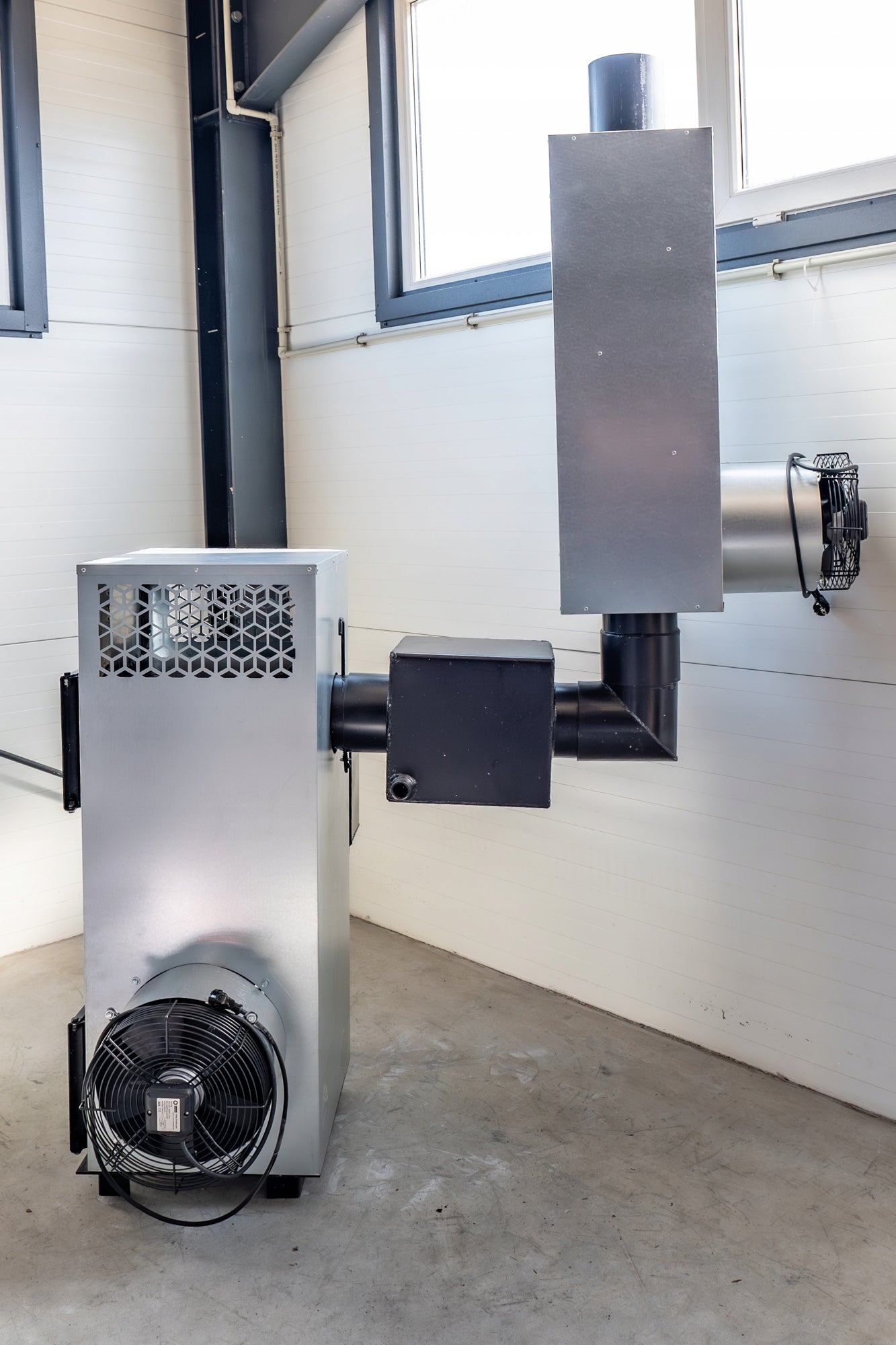 Blower furnace for workshop Goat Blower Heater NG30kw +RECUPERATOR! Manufacturer code NG30 + REKUP