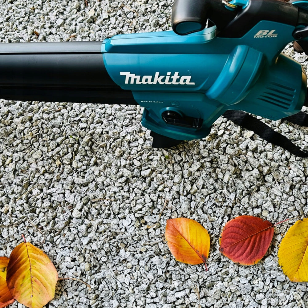 Blower vacuum cleaner with shredder Makita DUB187Z Rechargeable LXT 18V Power supply rechargeable battery