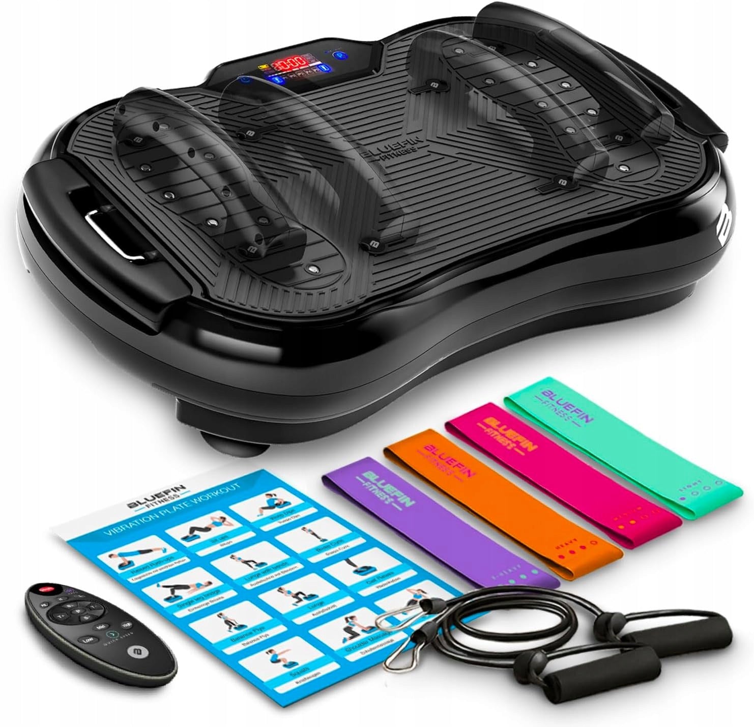 Bluefin Fitness Ultra Slim vibration platform 5 programs 180 home item