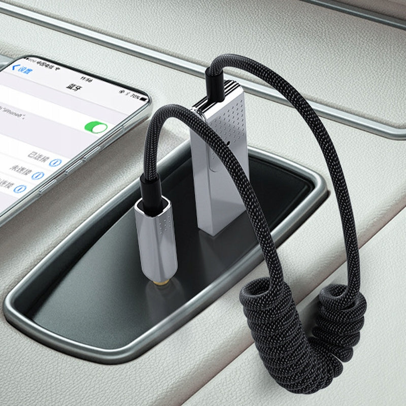 Bluetooth 5.3 Car AUX Jack Receiver 3.5mm With Microphone Manufacturer code Ziswin7524