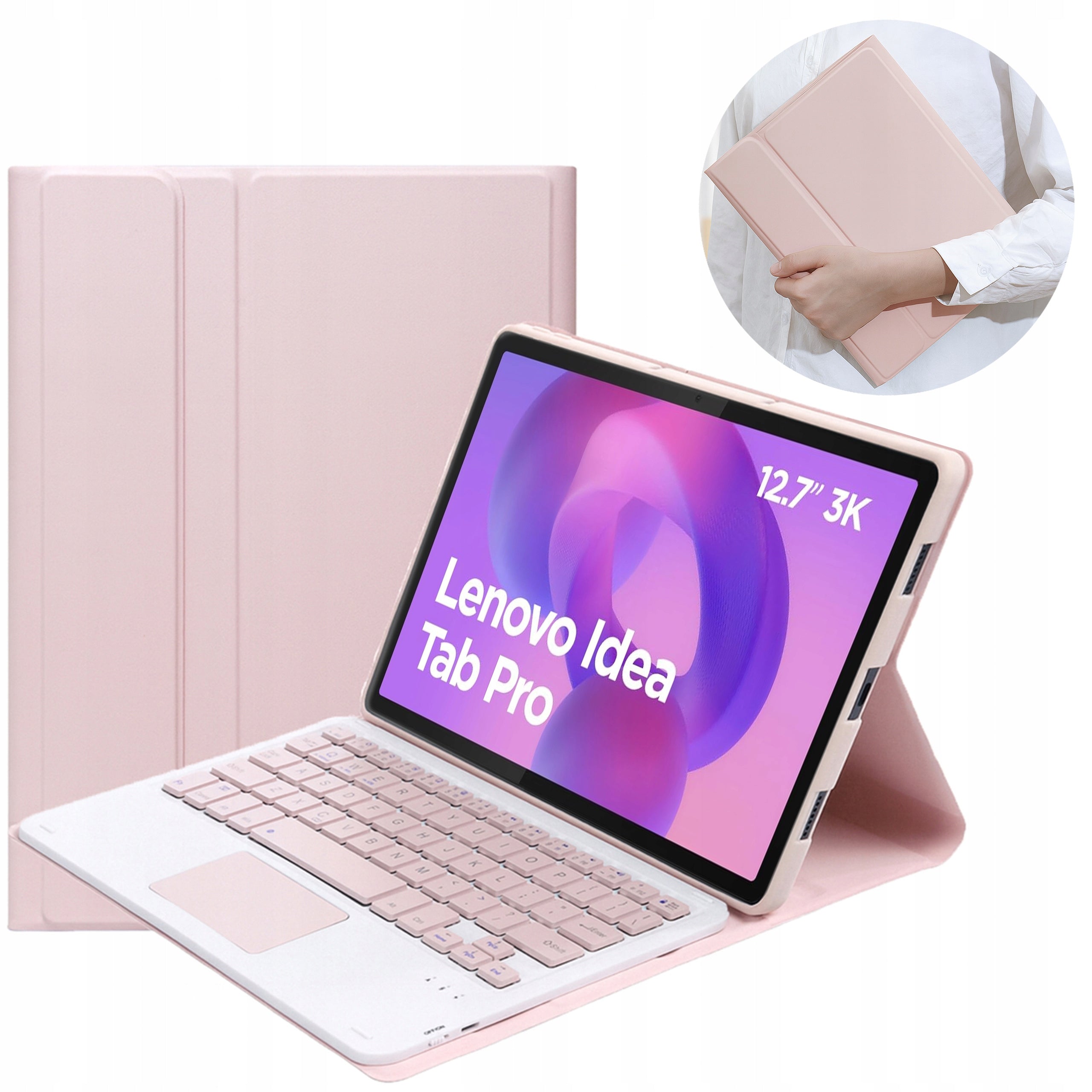 Bluetooth Keyboard Case for Lenovo Idea Tab Pro / Pro MT 12.7 12,7" 2025