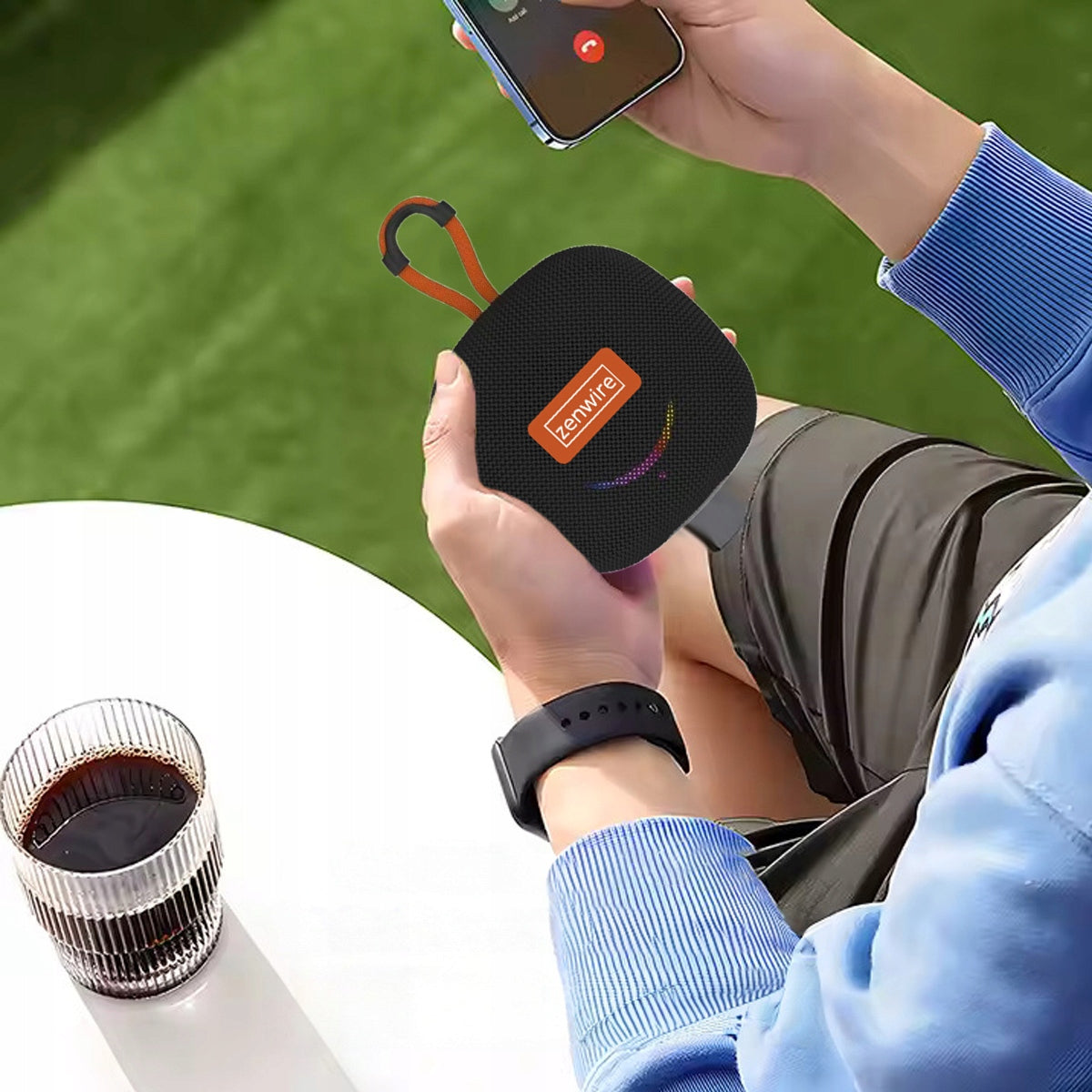 Bluetooth Speaker Small Portable Wireless Boombox With FM Radio MP3 13W Packaging status original