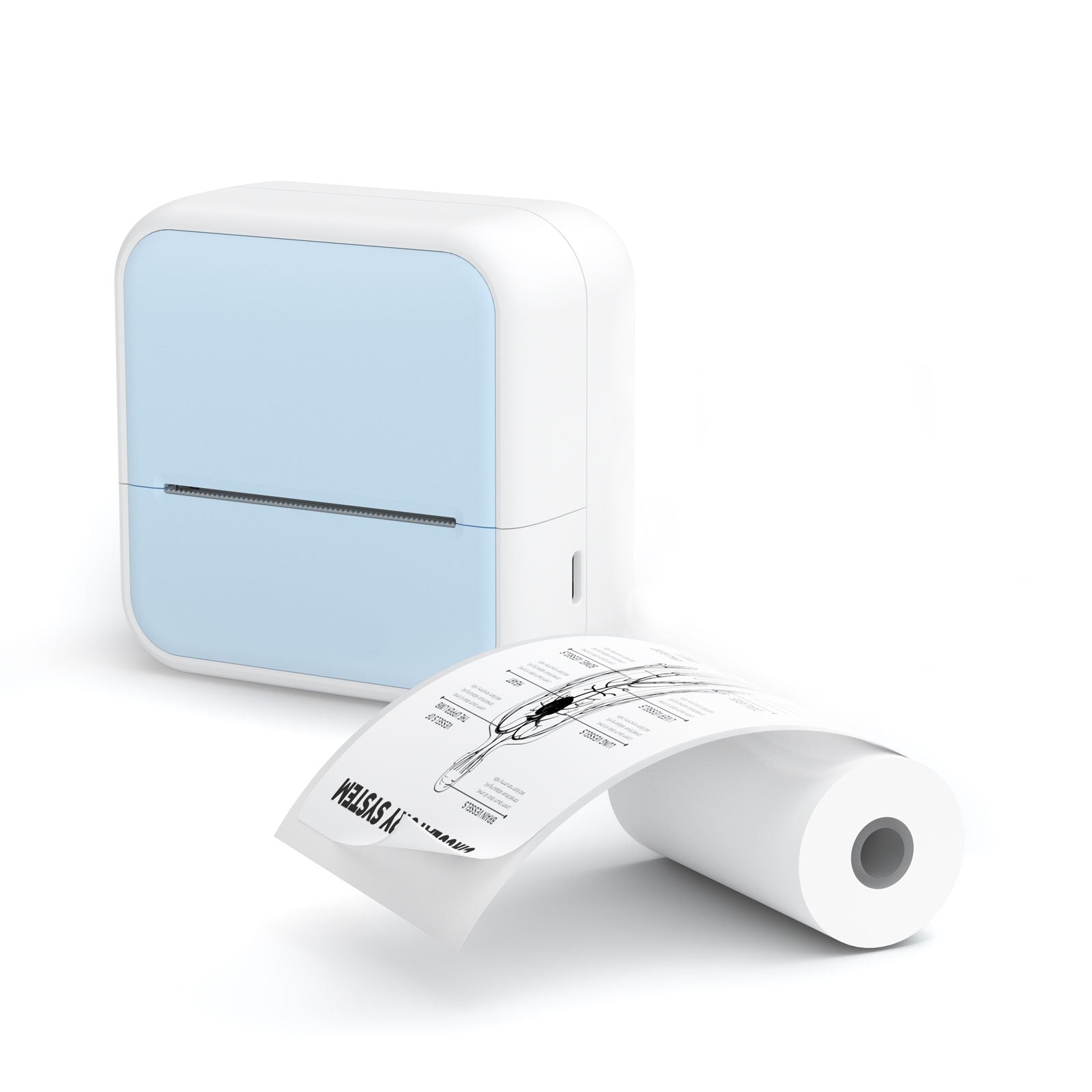 Bluetooth Thermal Printer for Photo Sticker Notes Label 53mm 203DPI EAN (GTIN) 5904647828124