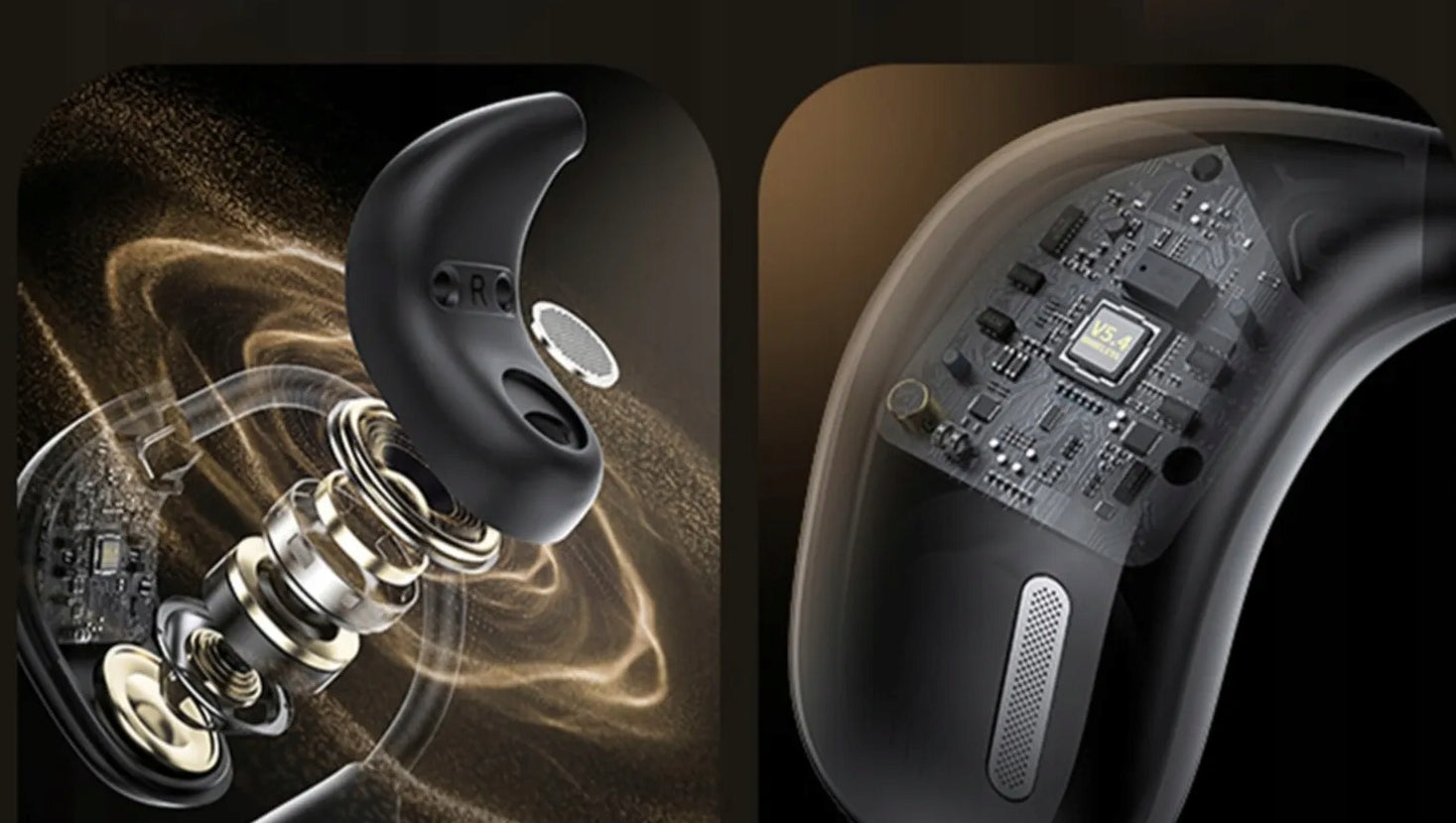 Bluetooth Wireless Over-the-Ear Headphones for Live Hedgehog Translator Calls Packaging status original