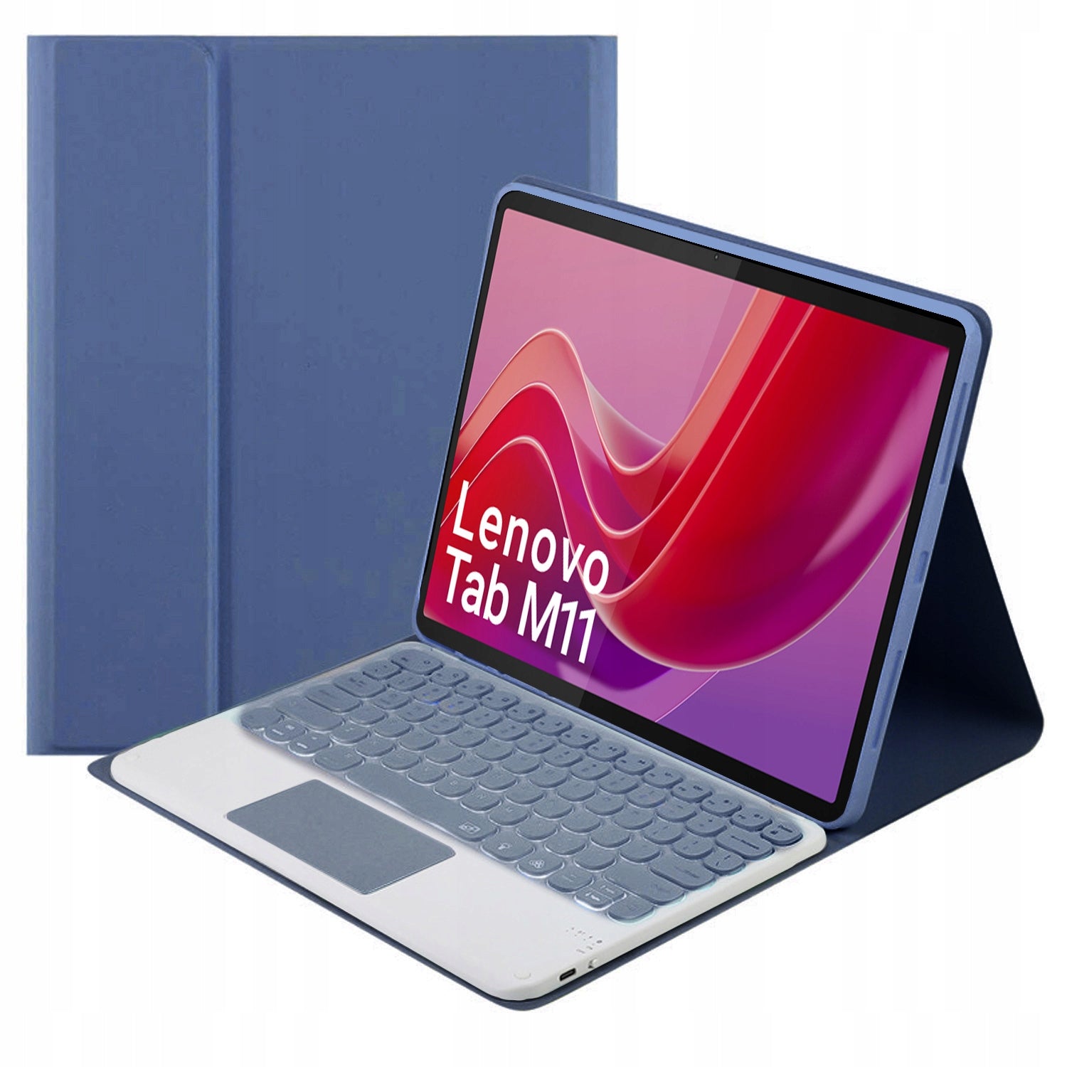 Bluetooth keyboard case touchpad cover for Lenovo Tab M11 TB330FU