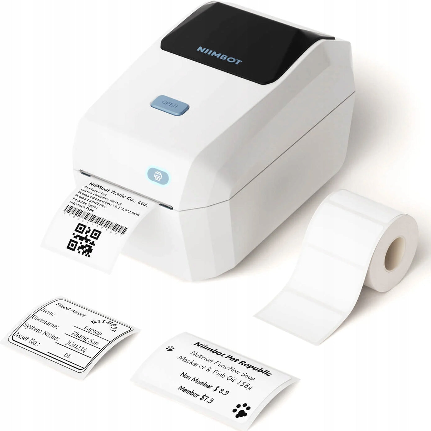 Bluetooth thermal printer of self-adhesive labels Niimbot K3 Packaging status original