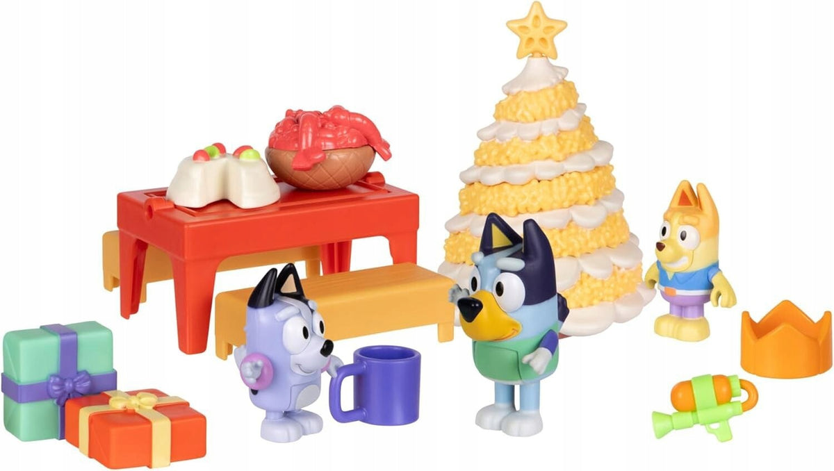 Bluey Advent Calendar Christmas 24 Surprises Figurines Accessory Brand Moosee