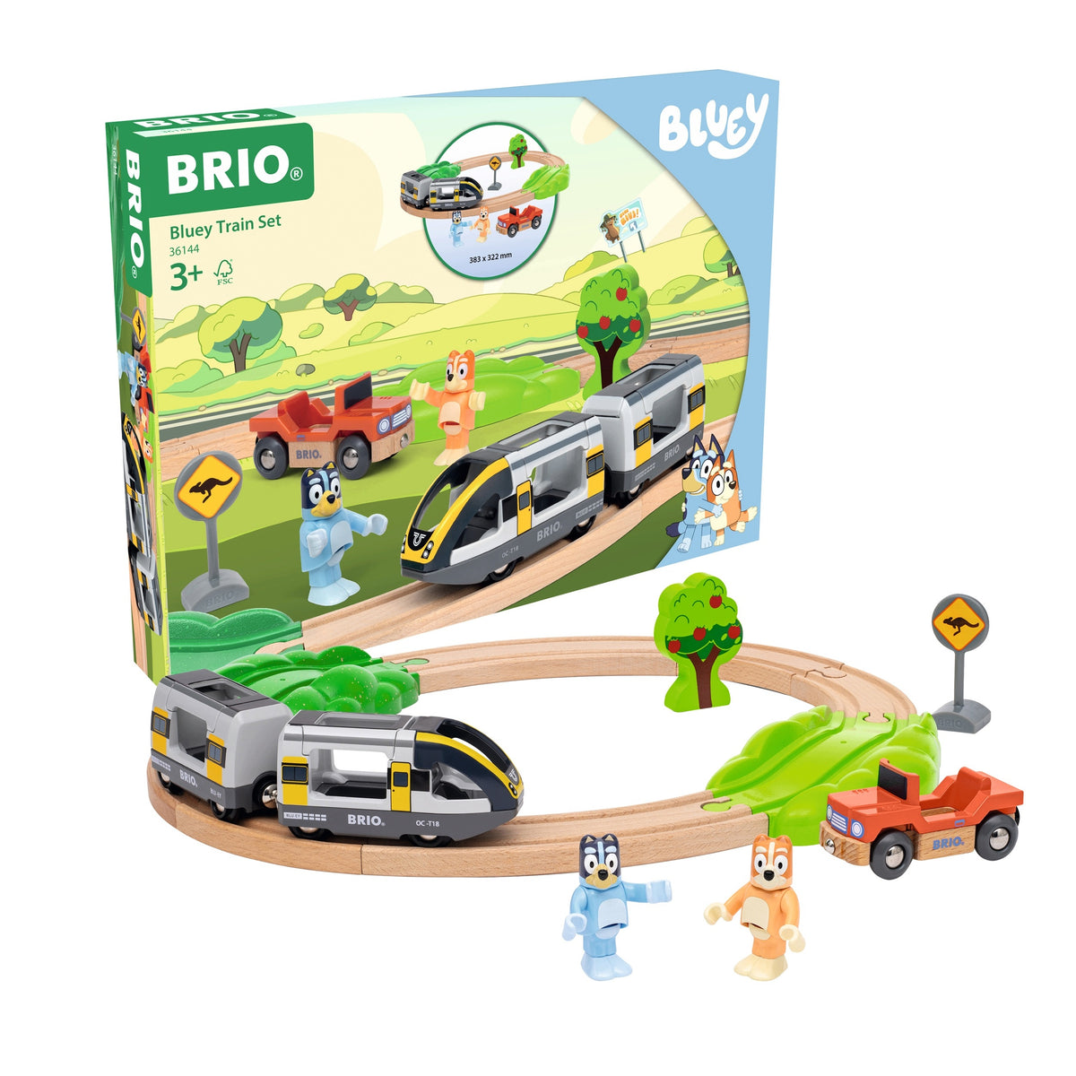Bluey Ravensburger Set Kid's age 3＋ years