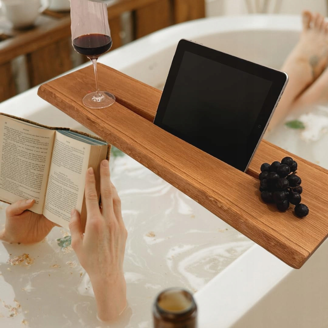 Board Bathtub SHELF for Tablet Wooden Phone + Pillow 75cm Manufacturer code b0d12w3j4t