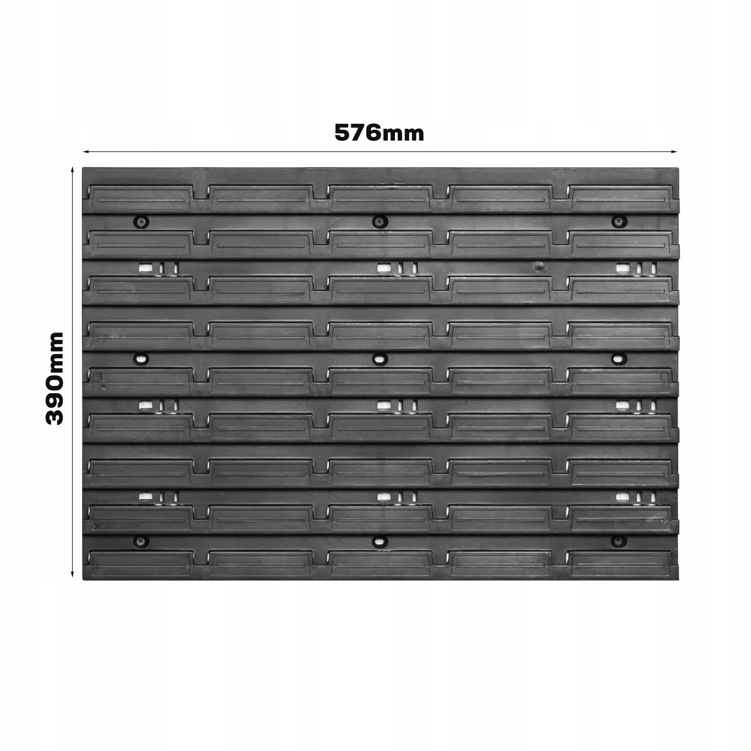 Board workshop tools 231,6x78cm handles Kind pegboard