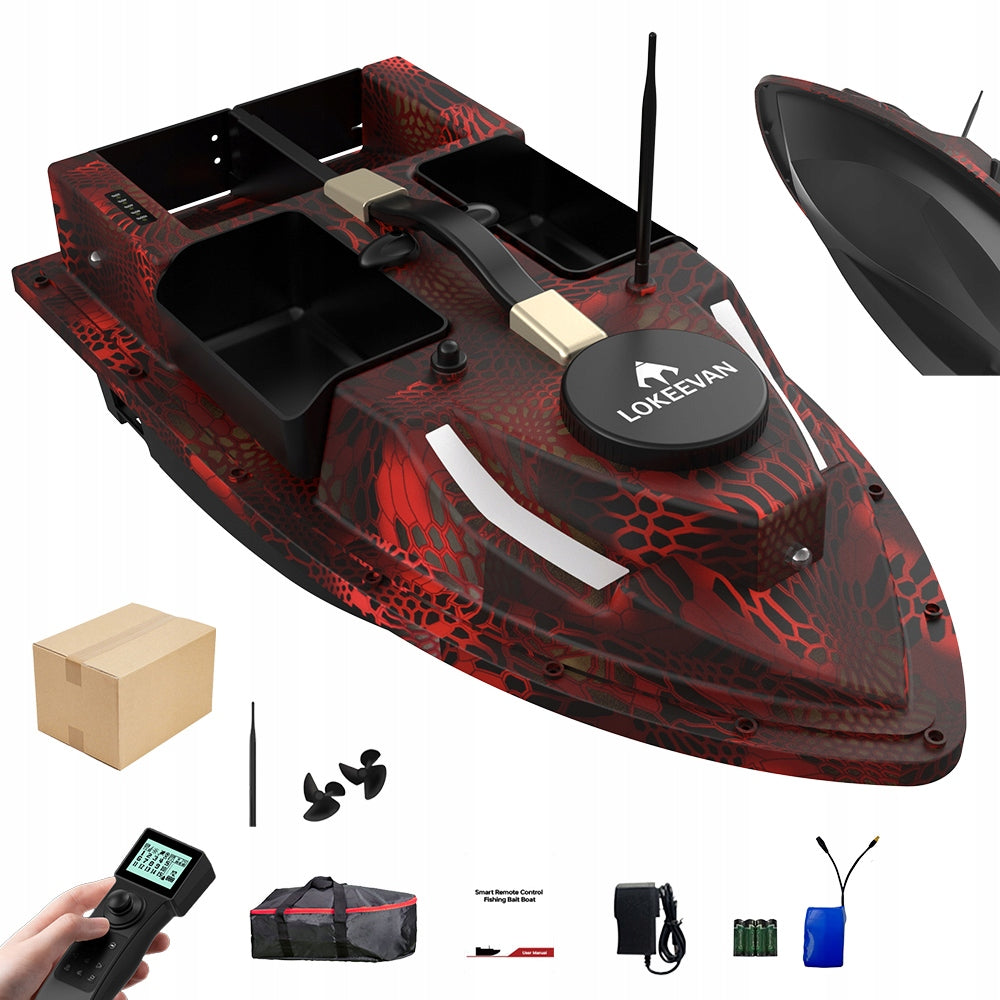 Boat LOKEEVAN D19ED 12000mAh 52W12V 1.8m/s 600mRange GPS+Beidou