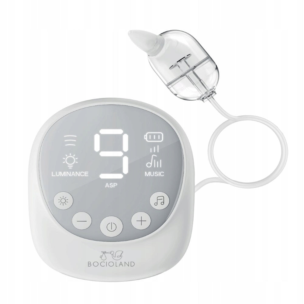 Bocioland ELECTRONIC NASAL ASPIRATOR 9-Level Silent Melodie USB Light