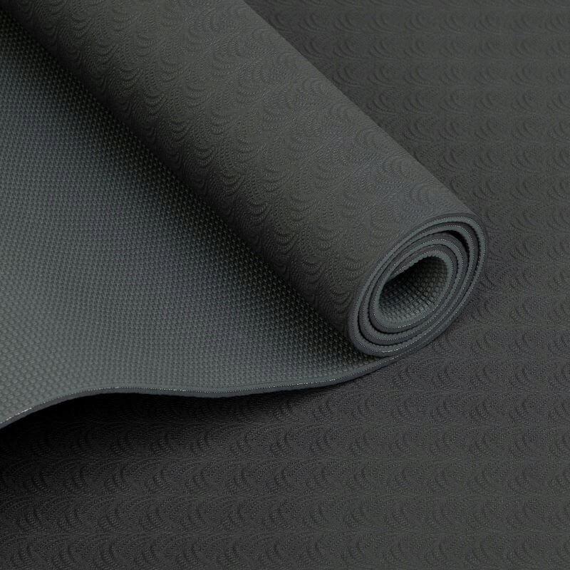 Bodhi Lotus Pro Yoga Mat 6 mm TPE Non-Slip, Black Brand Bodhi Yoga