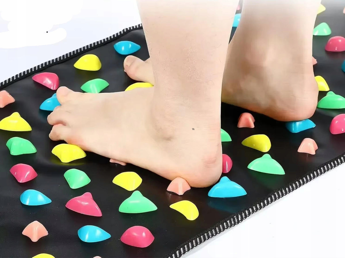 Body Foot Acupressure Massager with Pebbles Flat Feet Certificates of conformity CE