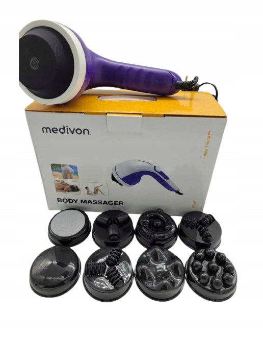 Body MASSAGER MEDIVON 8 tips analgesic anti-cellulite