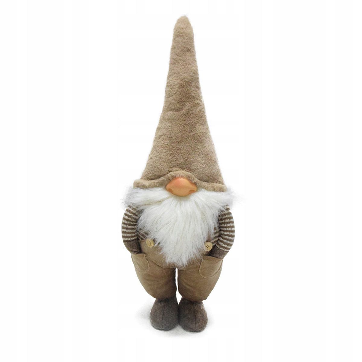 Boho Christmas Gnome 60 cm with Beige Cap Gnome Dwarf Christmas Ornament