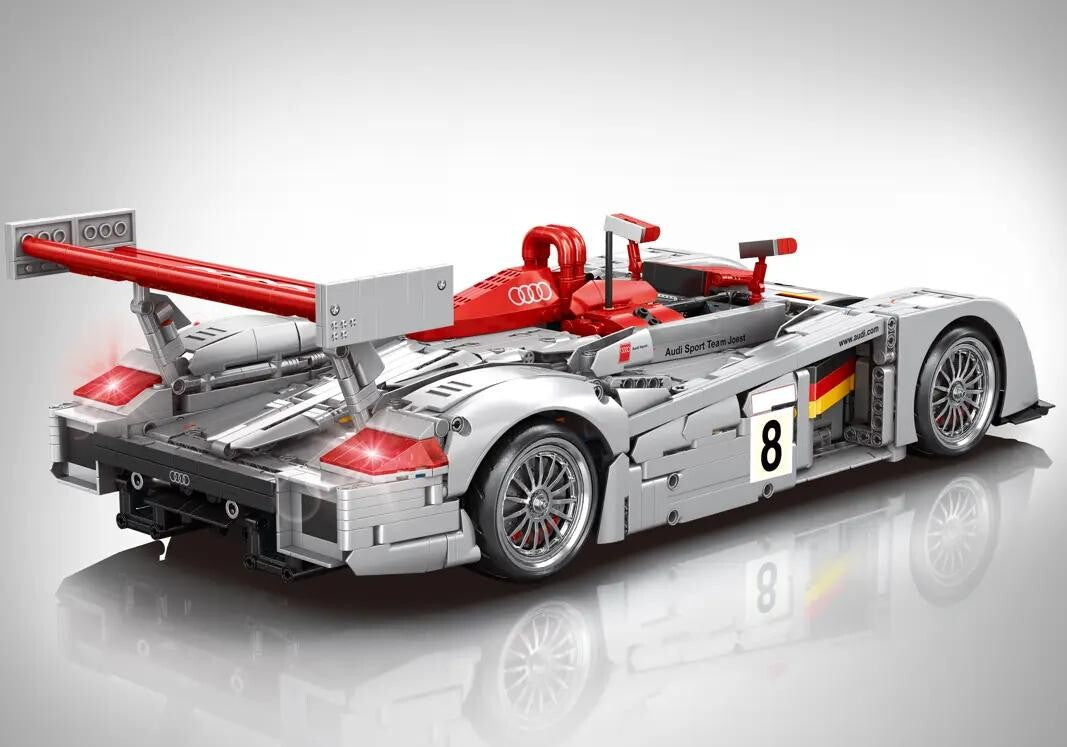 Bole Brick 23044 Závodní automobil Audi R8 LM-P Kind set