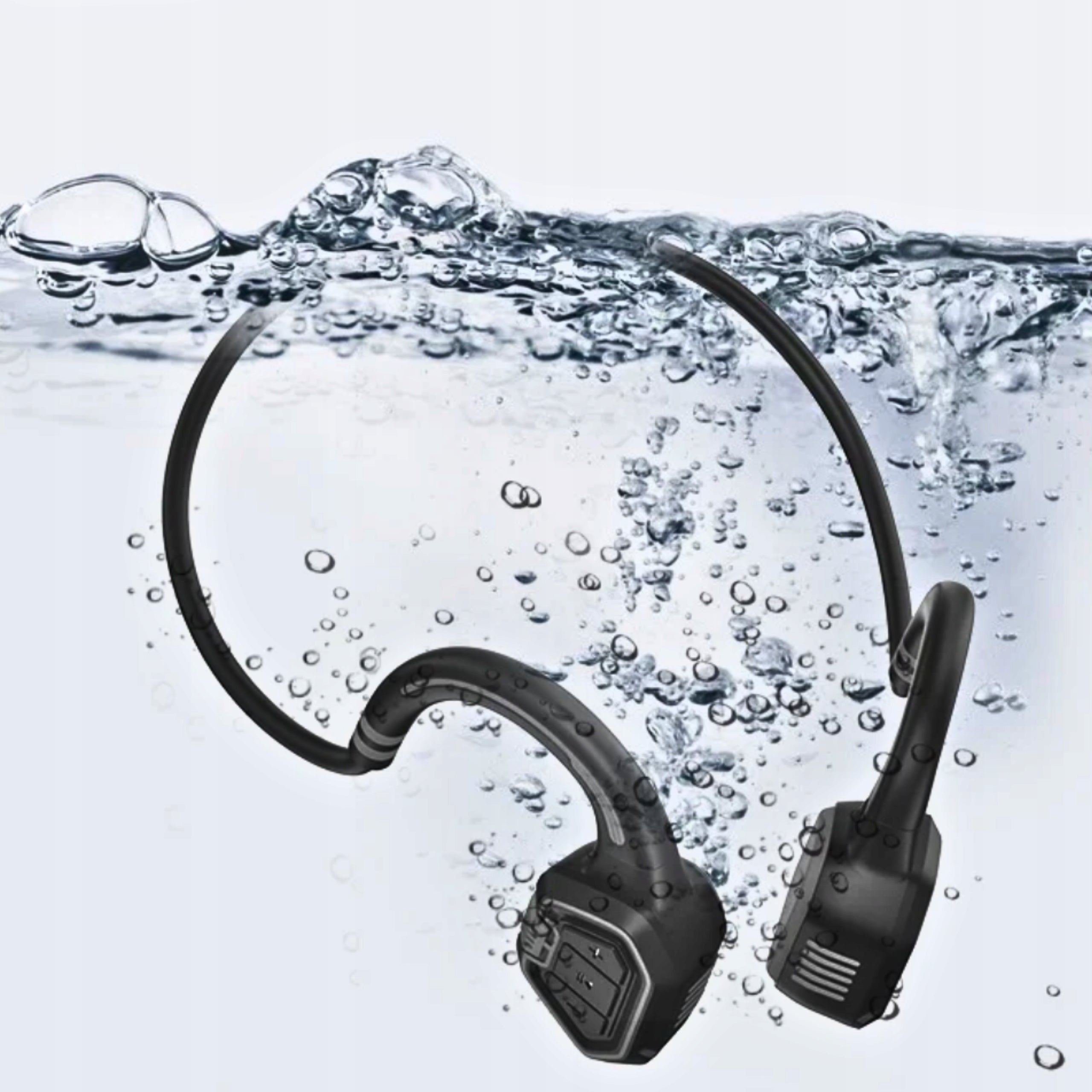 Bone Wireless Headphones Waterproof Memory 32GB OPEN EAR for Swimming Manufacturer code ELONIX w1