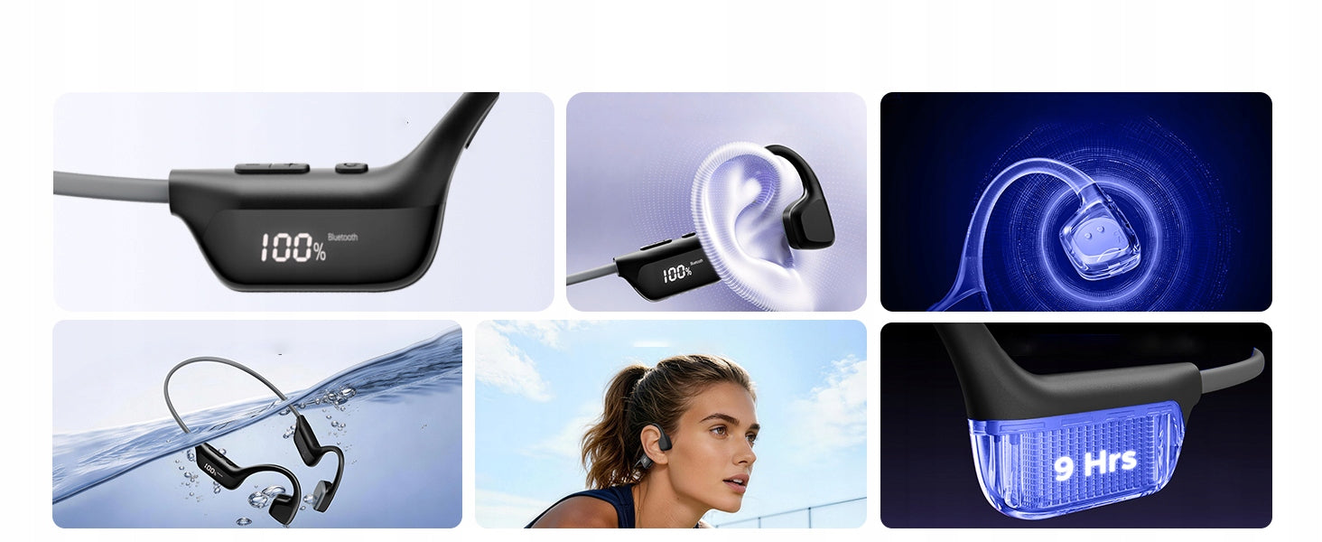 Bone conduction wireless headphones DOOGEE BONEBEATRUNDIGITAL Brand DOOGEE