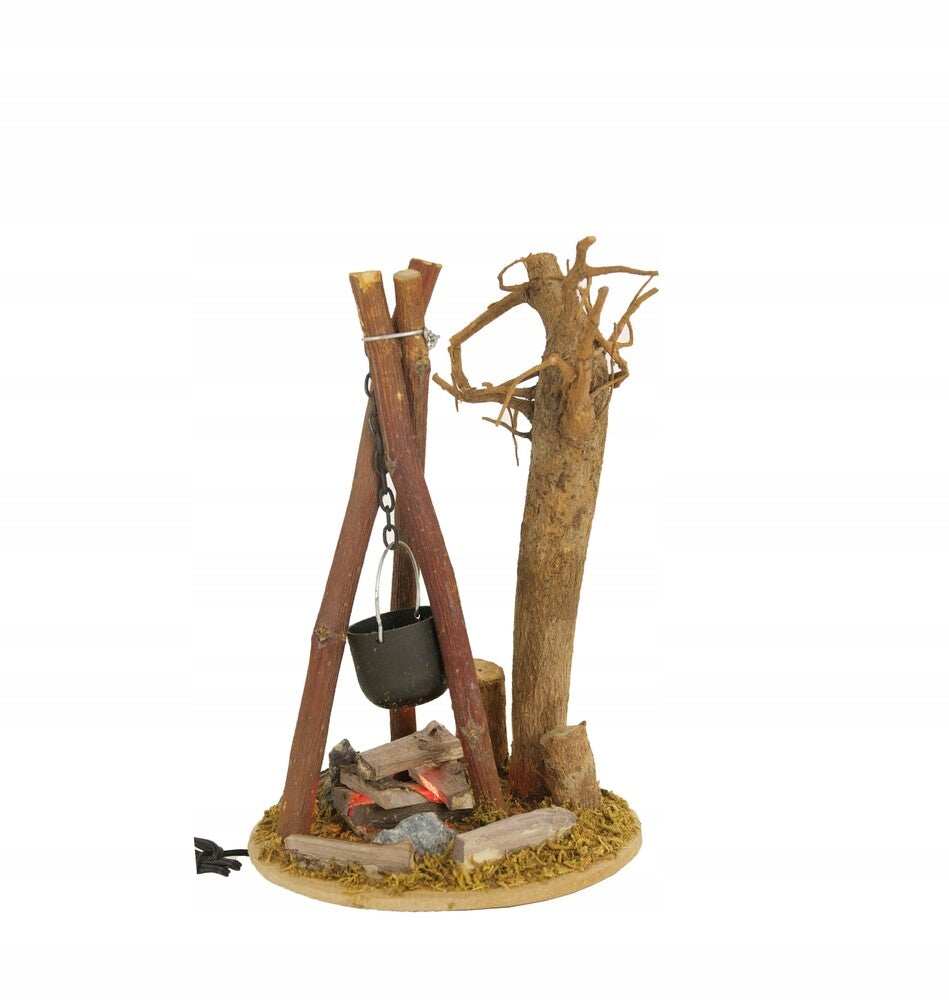 Bonfire + Lighting boiler. 15cm high to fig. 15-20cm