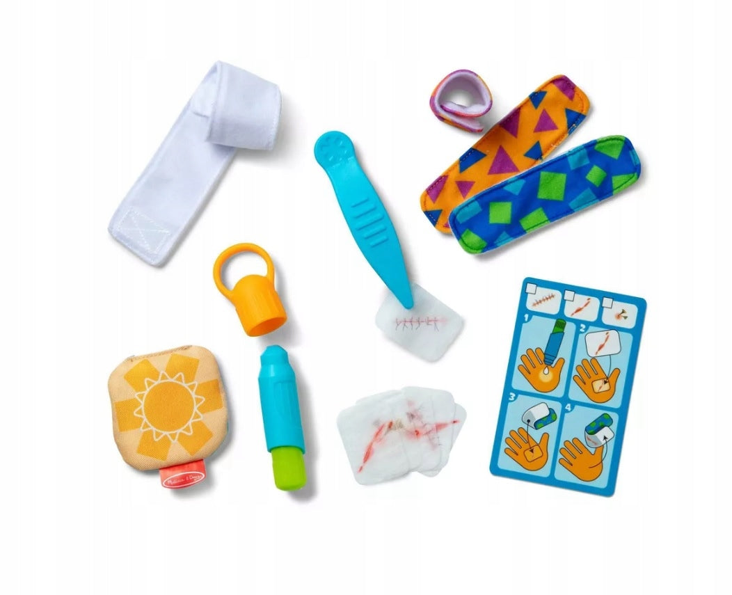 Booboos Bandages First Aid Kit Fun Doctor Toy Cuts