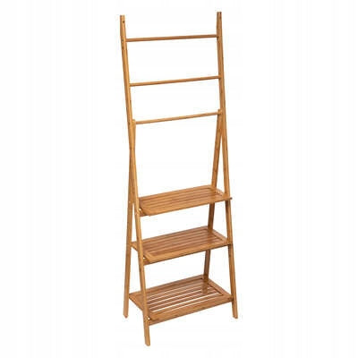 Bookcase hanger with shelves BAMBOO 153 cm