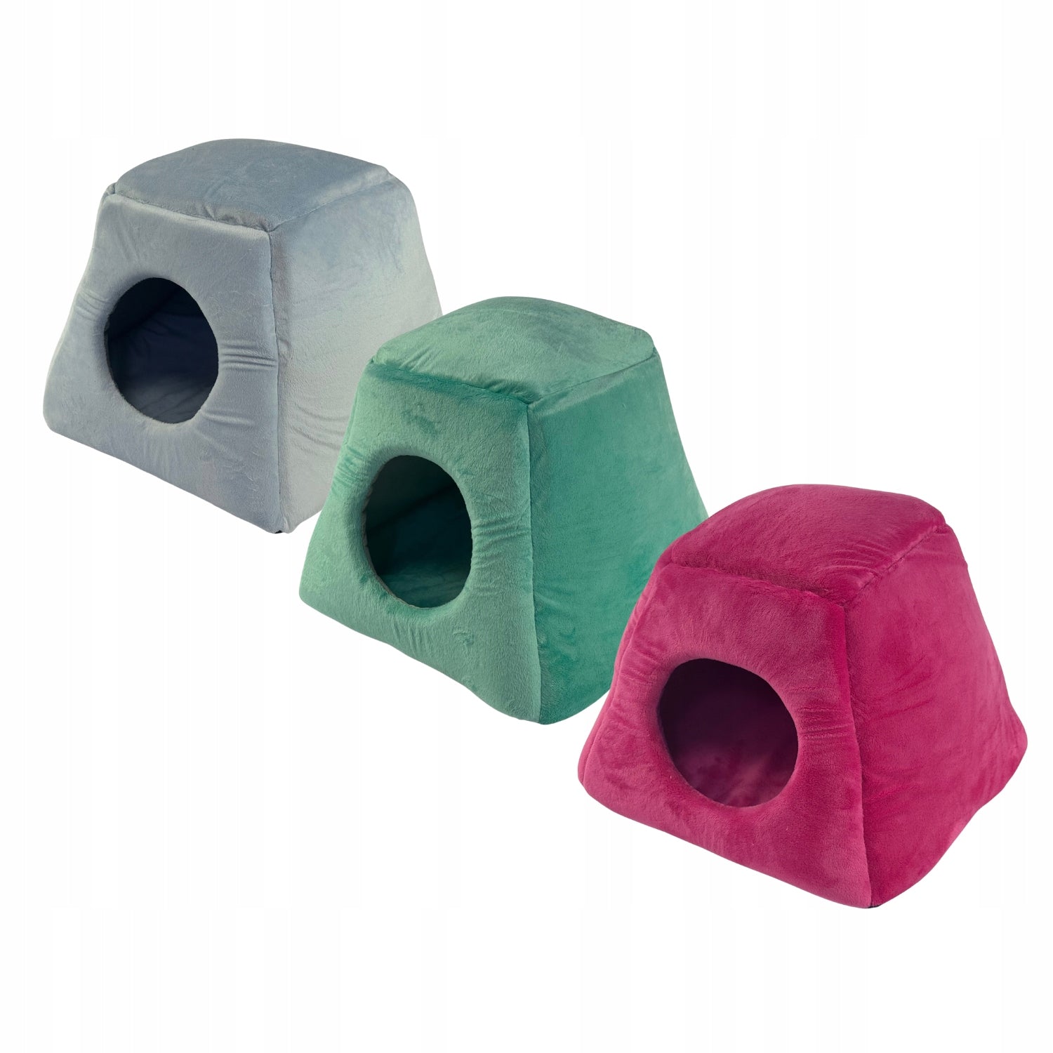 Booth - cat dog house - dark gray Length 40 cm