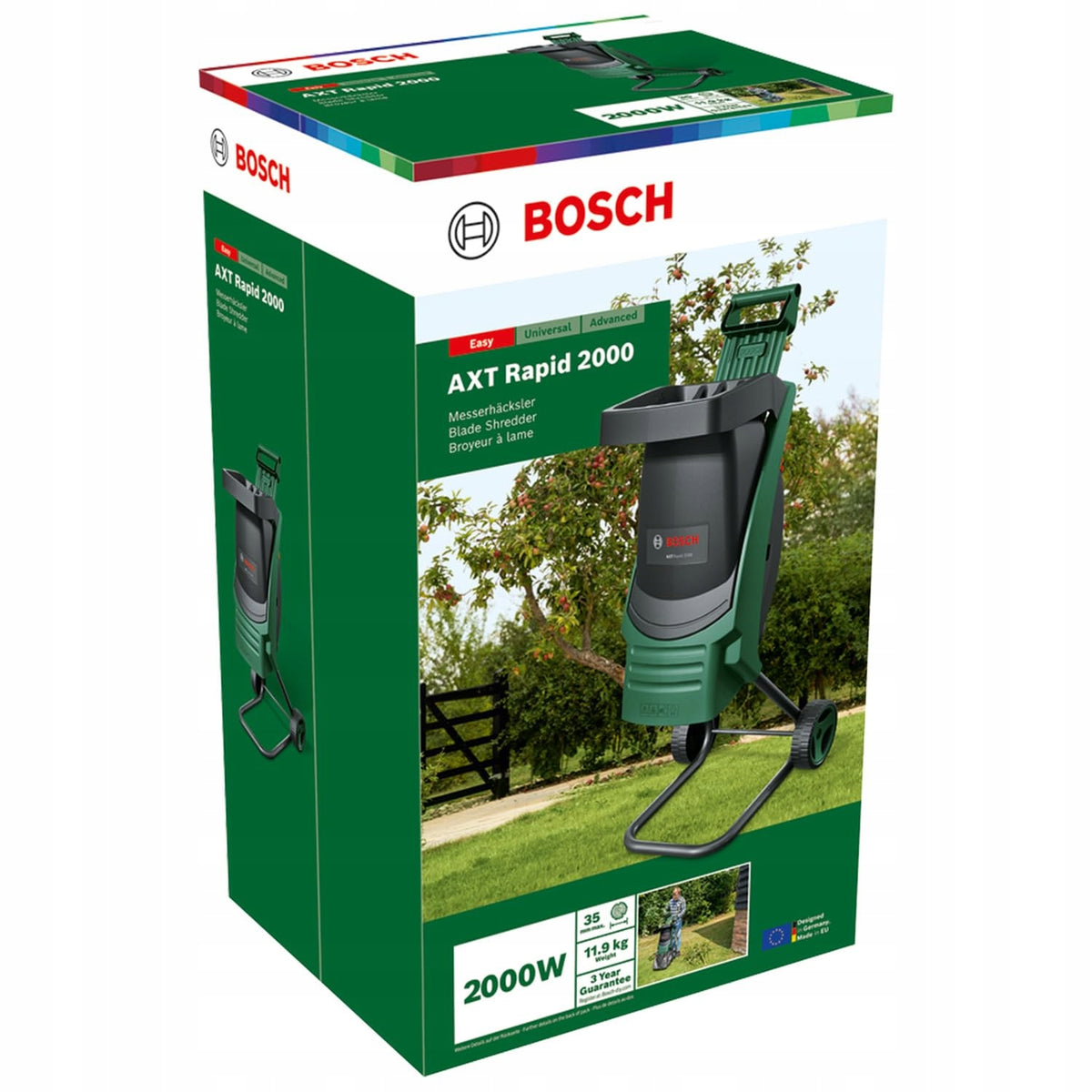 Bosch AXT Rapid 2000 0600853501 shredder Brand Bosch