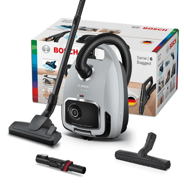 Bosch Bagged Vacuum Cleaner Series 6 BGB6X330 Power Adjustment in LED Holder 600W