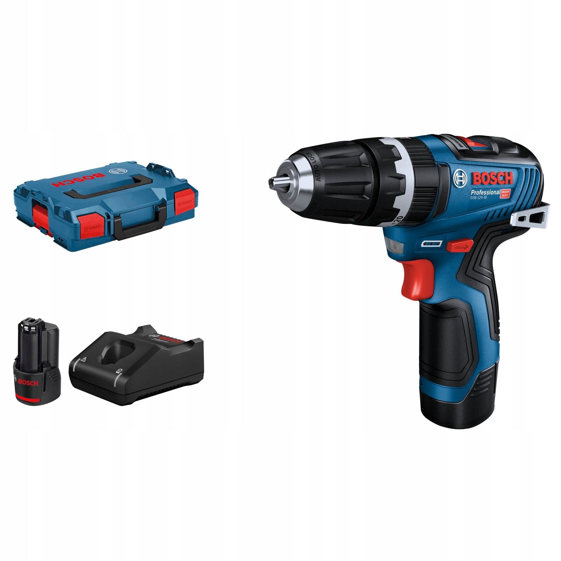 Bosch GSB 12V-35 kit aku. hammer drill