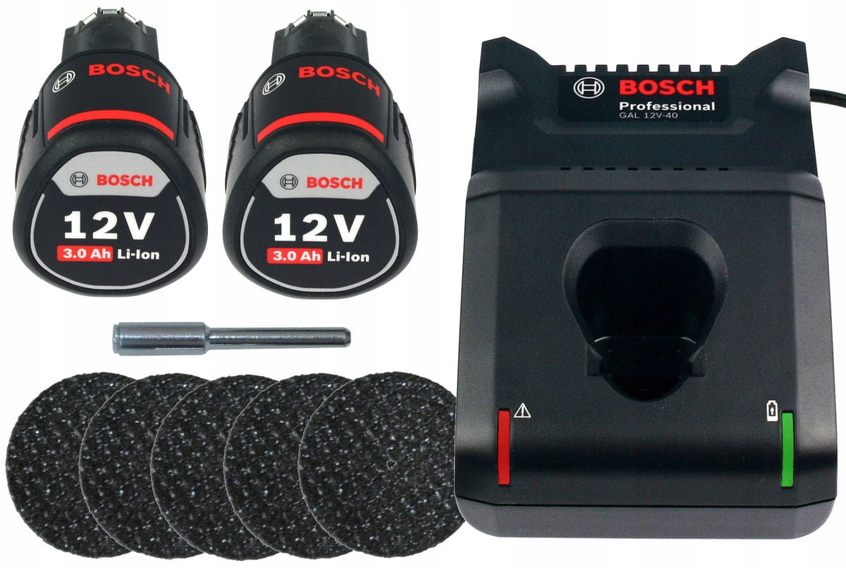 Bosch Multifunction tool GRO 12V-35 + 2 x 2 Ah battery Manufacturer code 06019C5001
