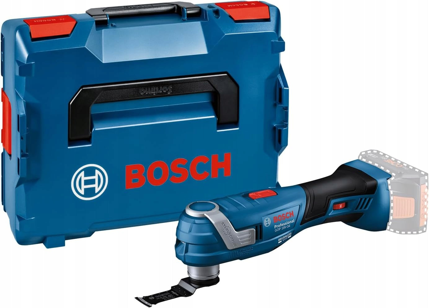 Bosch Professional GOP 18V-34 Multi-Cutter 18V Multi-Tool Without