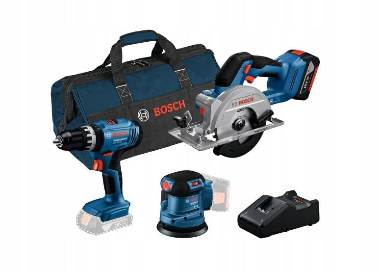 Bosch Professional toolkit 18V GSR, GWS, Gbh + 3x4.0Ah Brand Bosch