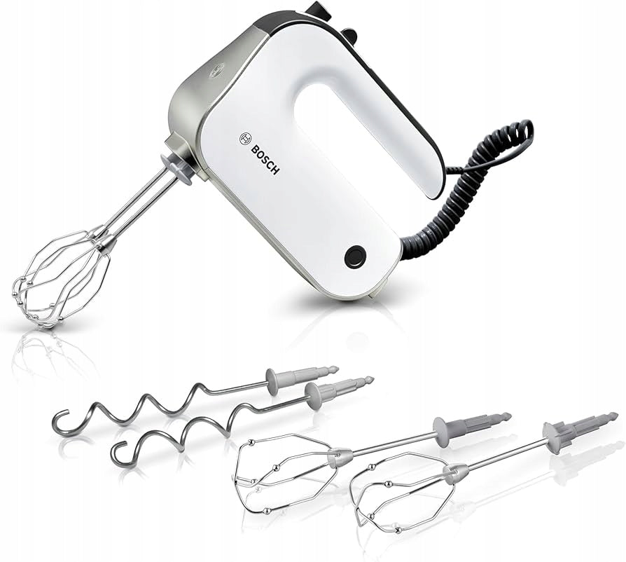 Bosch Styline MFQ4835DE Hand Mixer 575 W, White
