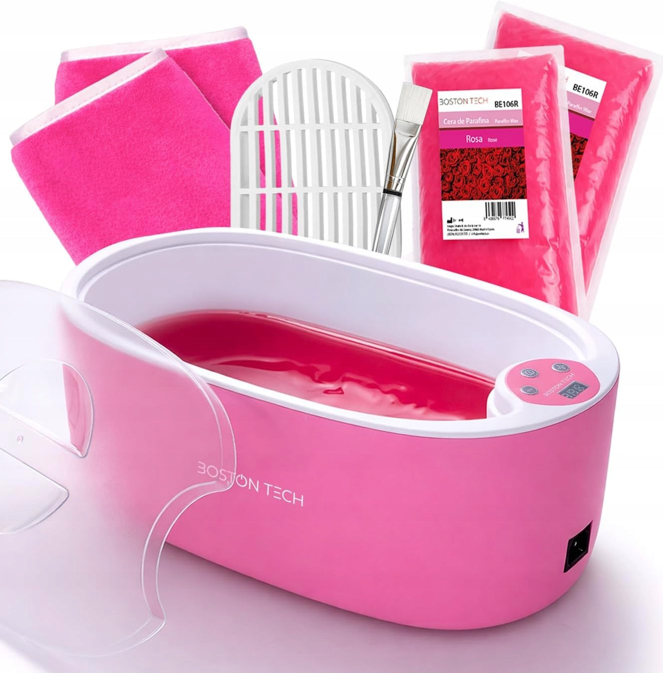 Boston Tech 5L Paraffin Bathtub with Display + 900 g Paraffin