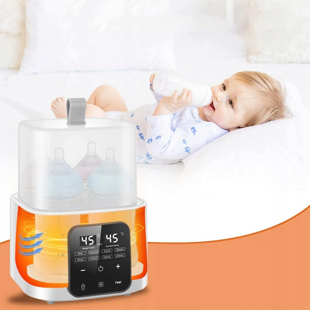 Bottle Heater and Sterilizer 8 Functions For 4 Bottles Pilot BEDEE Packaging status original