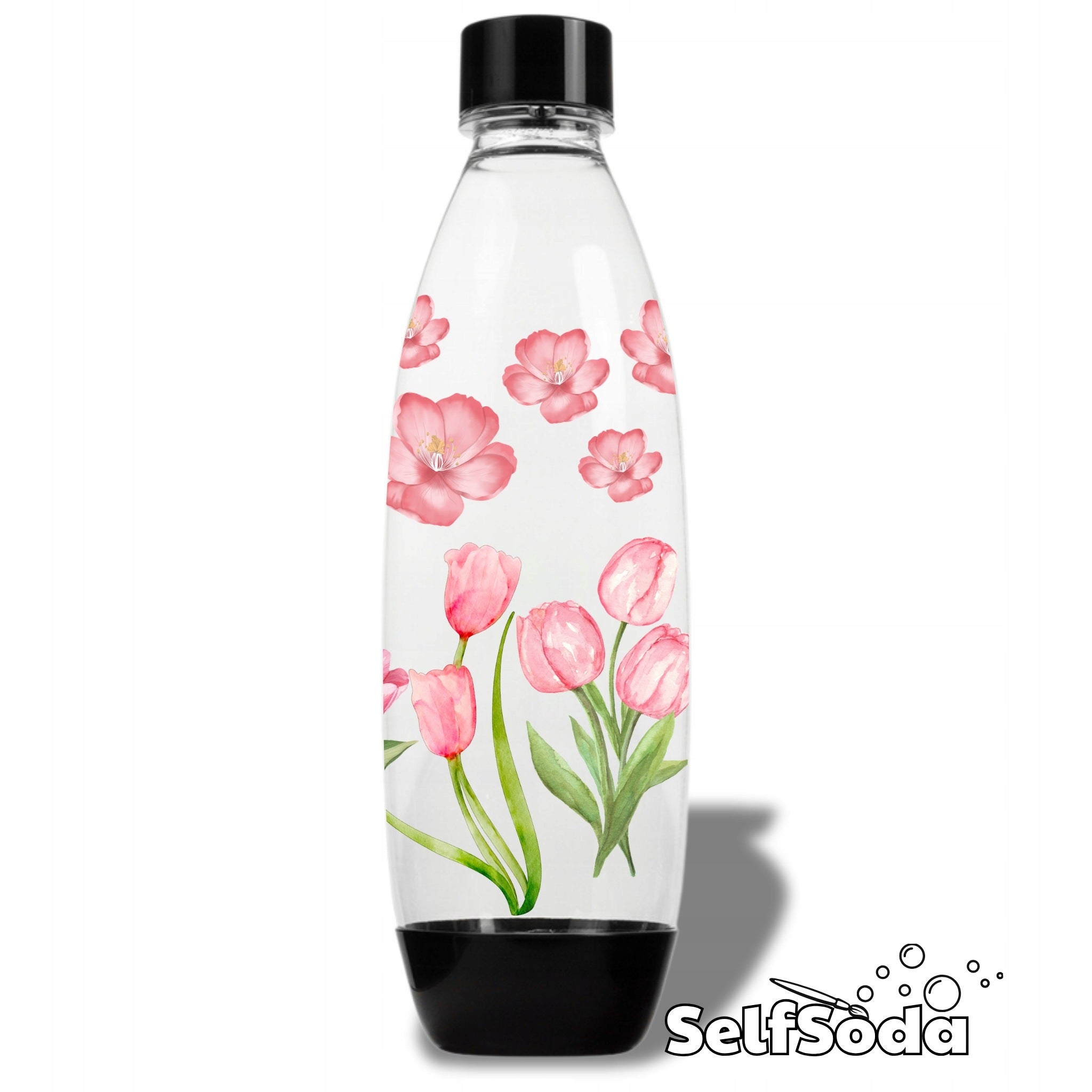 Bottle SodaStream FUSE 1L personalized Tulips with name and other designs Brand SodaStream